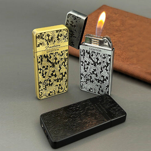 Steel Open-cover Lighter