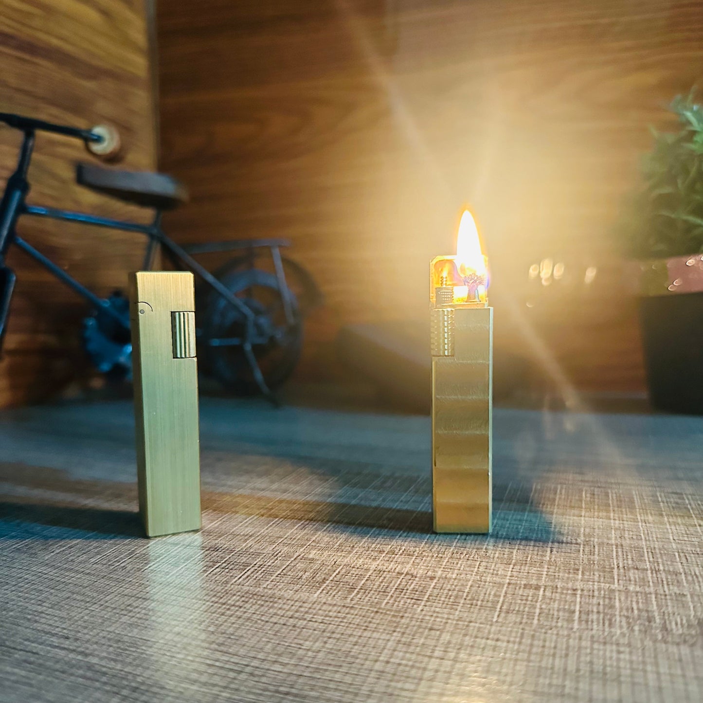 NEW Lighter Square Kerosene Pure Copper