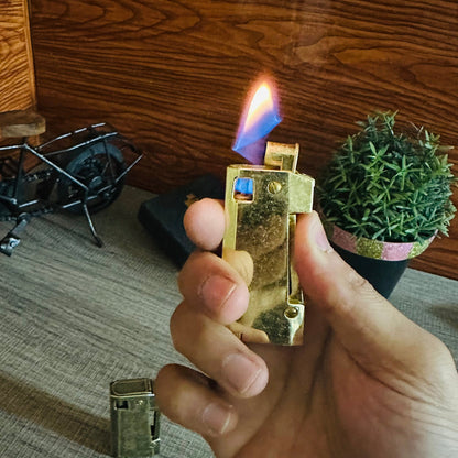 2025 Retro Mechanical Catapult Reusable Kerosene Lighter