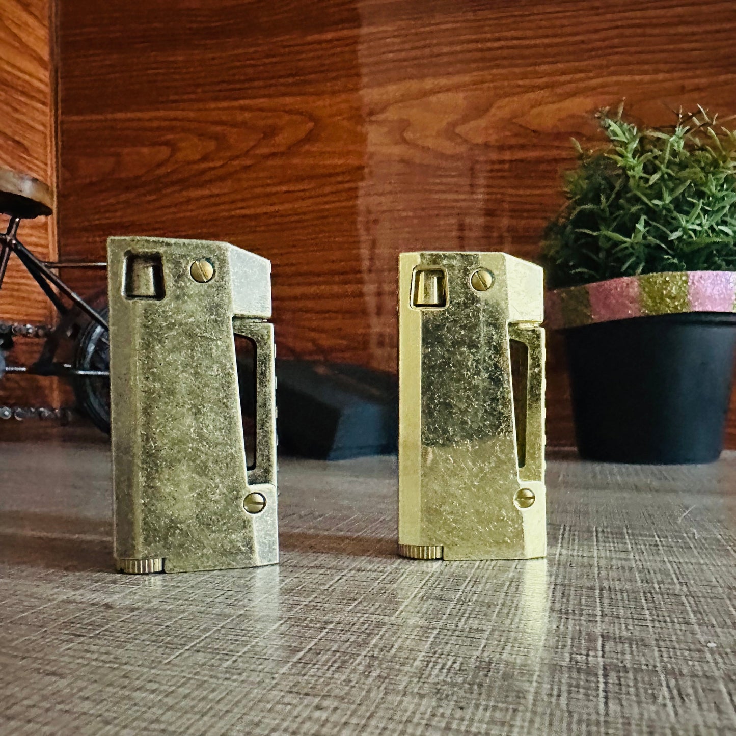2025 Retro Mechanical Catapult Reusable Kerosene Lighter