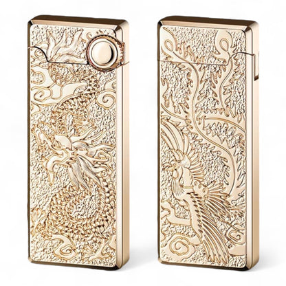 Silver Plated Luxury Metal Lighter
