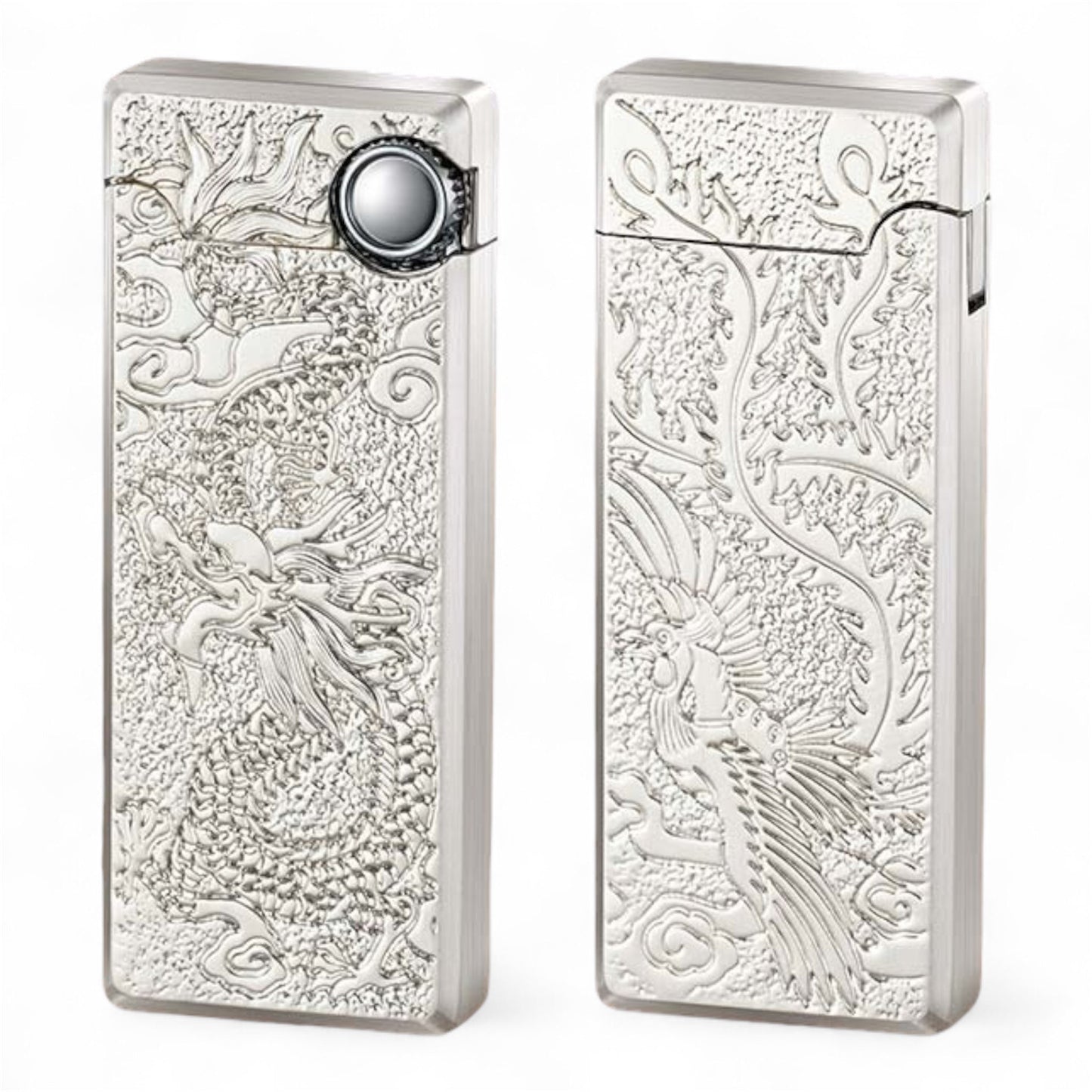 Silver Plated Luxury Metal Lighter