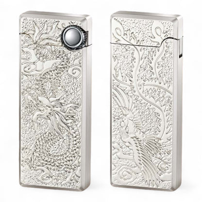 Silver Plated Luxury Metal Lighter