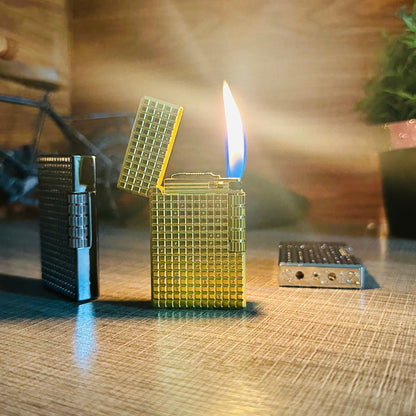Classic Butane Metal Piano Tone Lighter