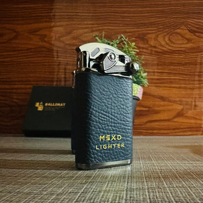 New Leather Rocker Gas Lighter