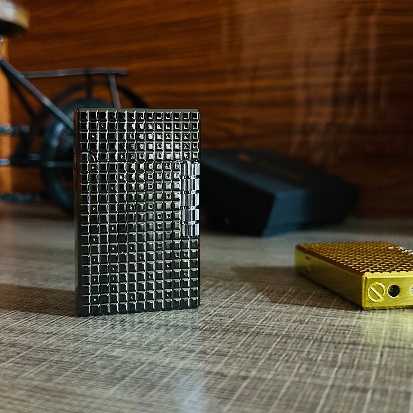 Classic Butane Metal Piano Tone Lighter