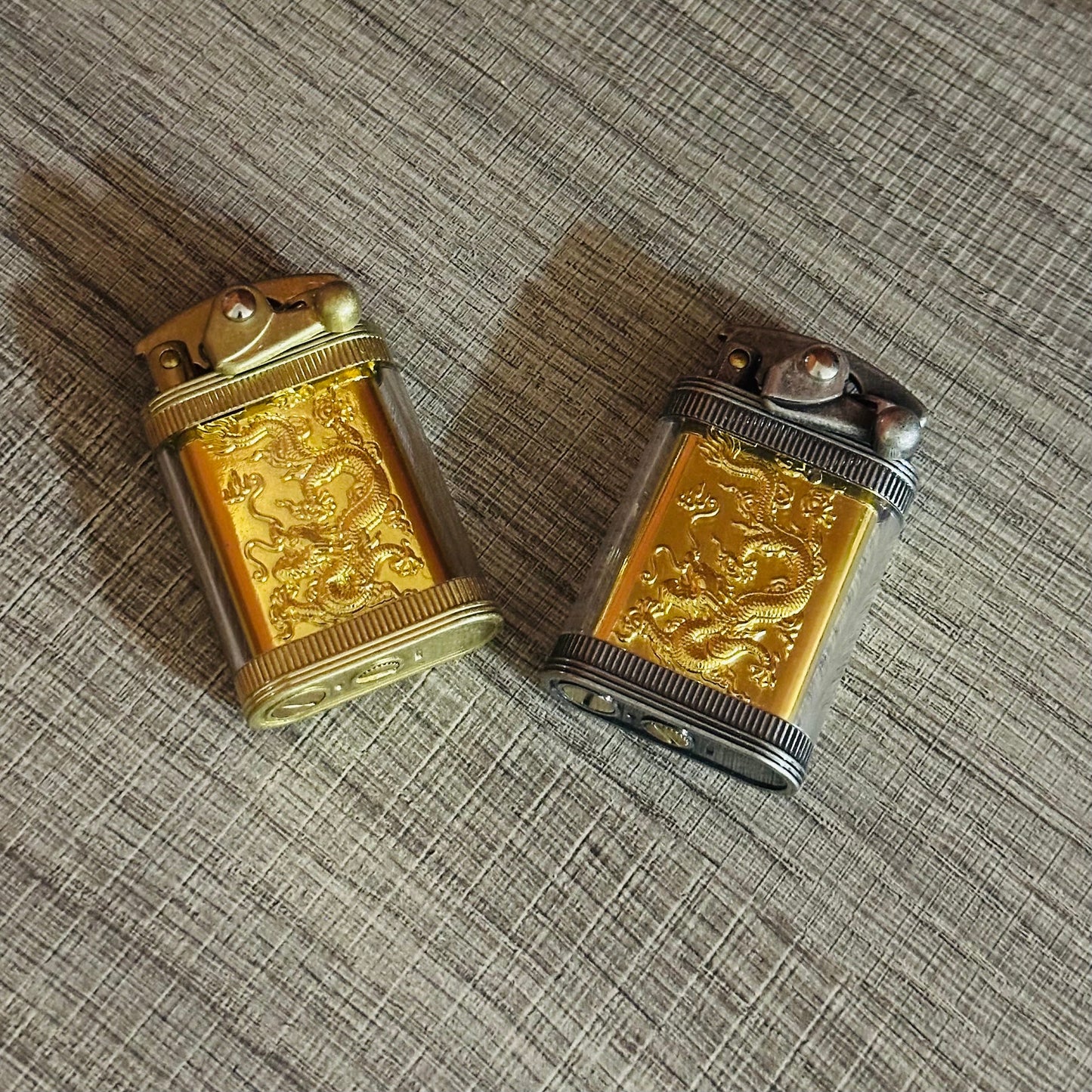Double-bin Windproof Kerosene Lighter