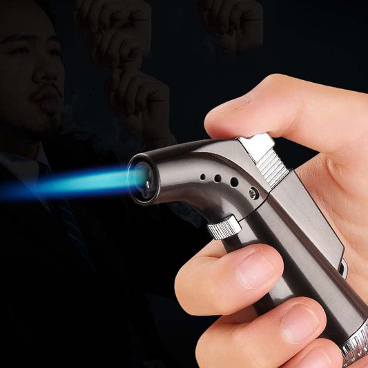 Teapot-shaped Elbow Butane Lighter